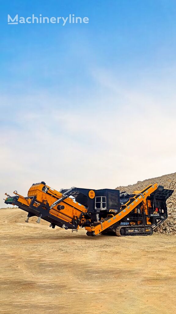 novi FABO FTI-130S TRACKED IMPACT CRUSHER WITH POST SCREEN  450-500 TPH  horizontalna udarna drobilica