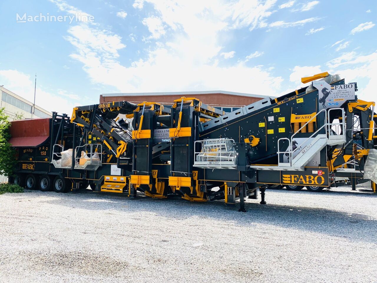 nova FABO PRO-150 MOBILE CRUSHING & SCREENING PLANT | BEST QUALITY horizontalna udarna drobilica