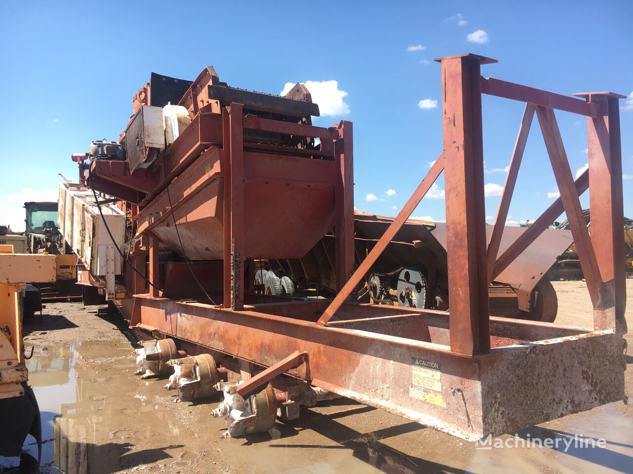 PORTEC 3850 horizontal shaft impact crusher