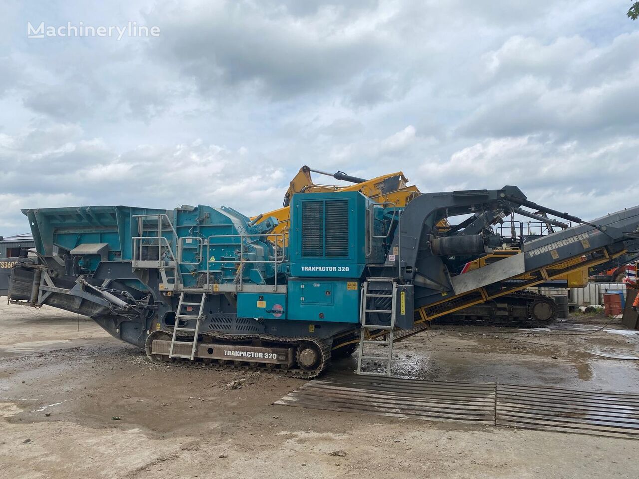 horizontalus smūginis trupintuvas Powerscreen TRAKPACTOR 320