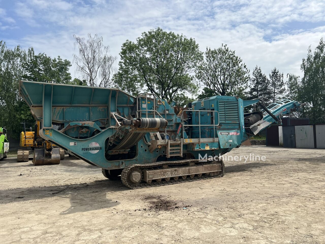 Powerscreen Terex Pegson XH250 horizontal shaft impact crusher - Machineryline