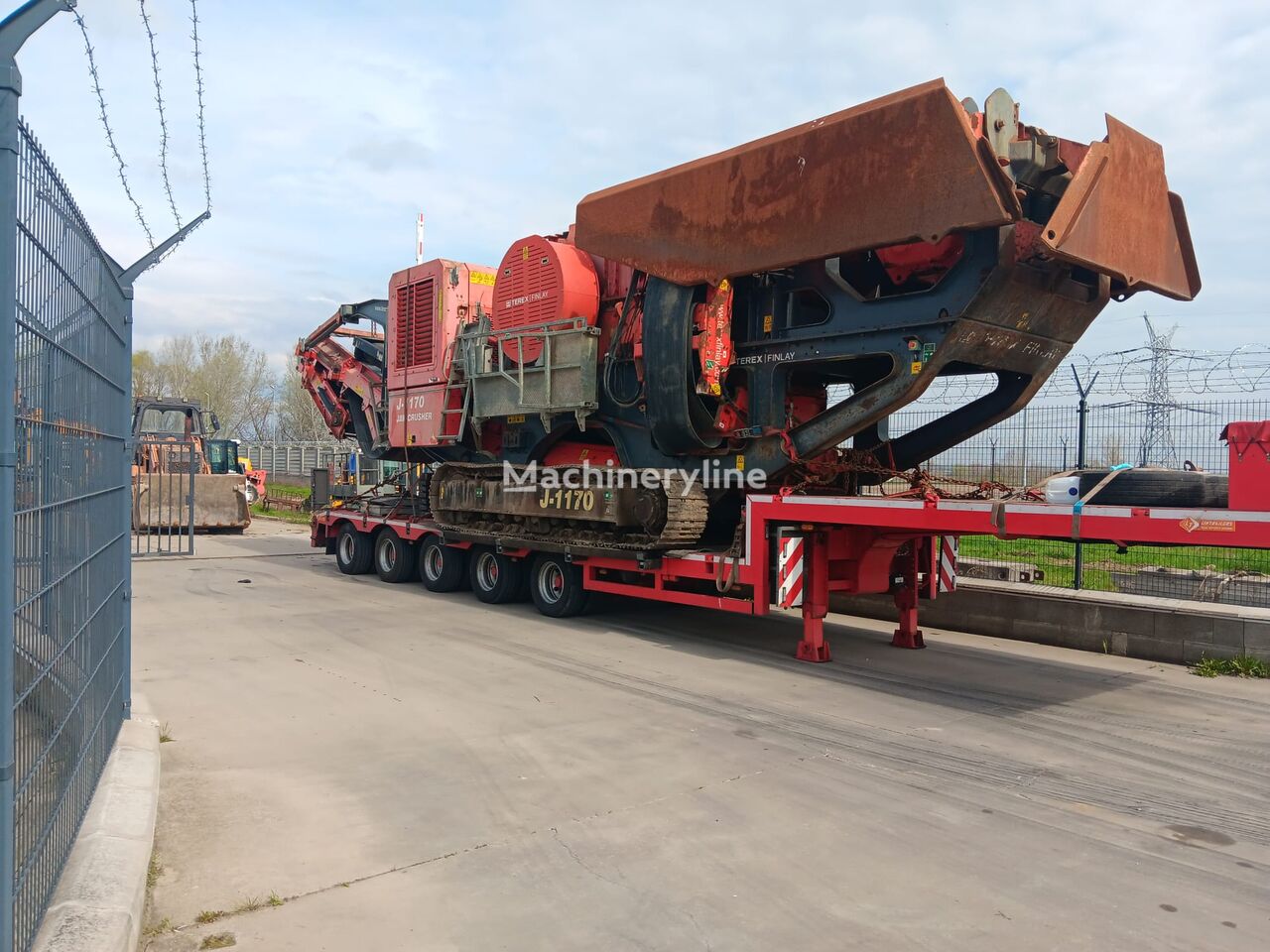 Terex-Finlay J1170 jaw crusher