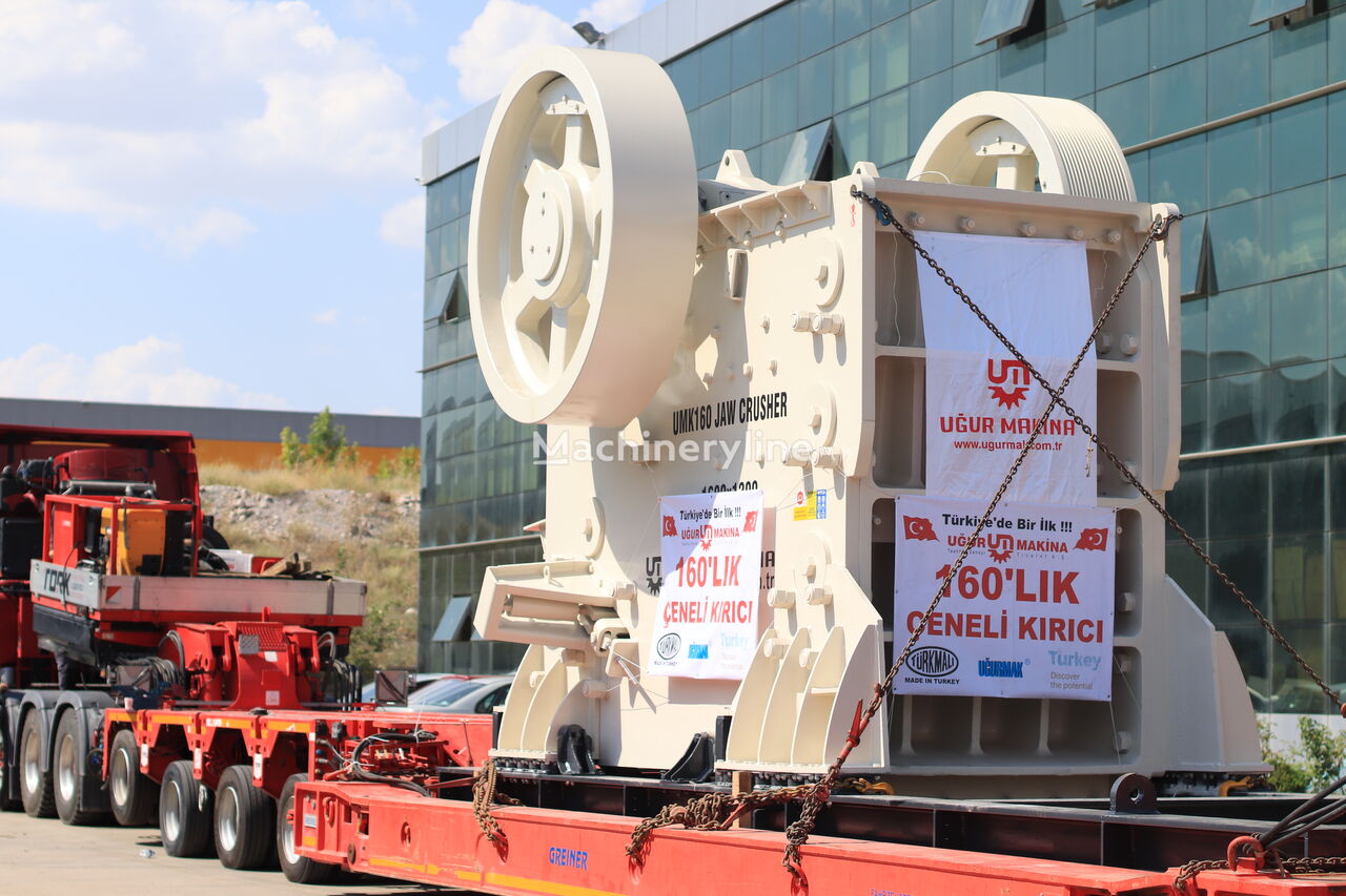 Ny Uğurmak Primary Jaw Crusher UMK160 1000 Tph kävkross - Machineryline