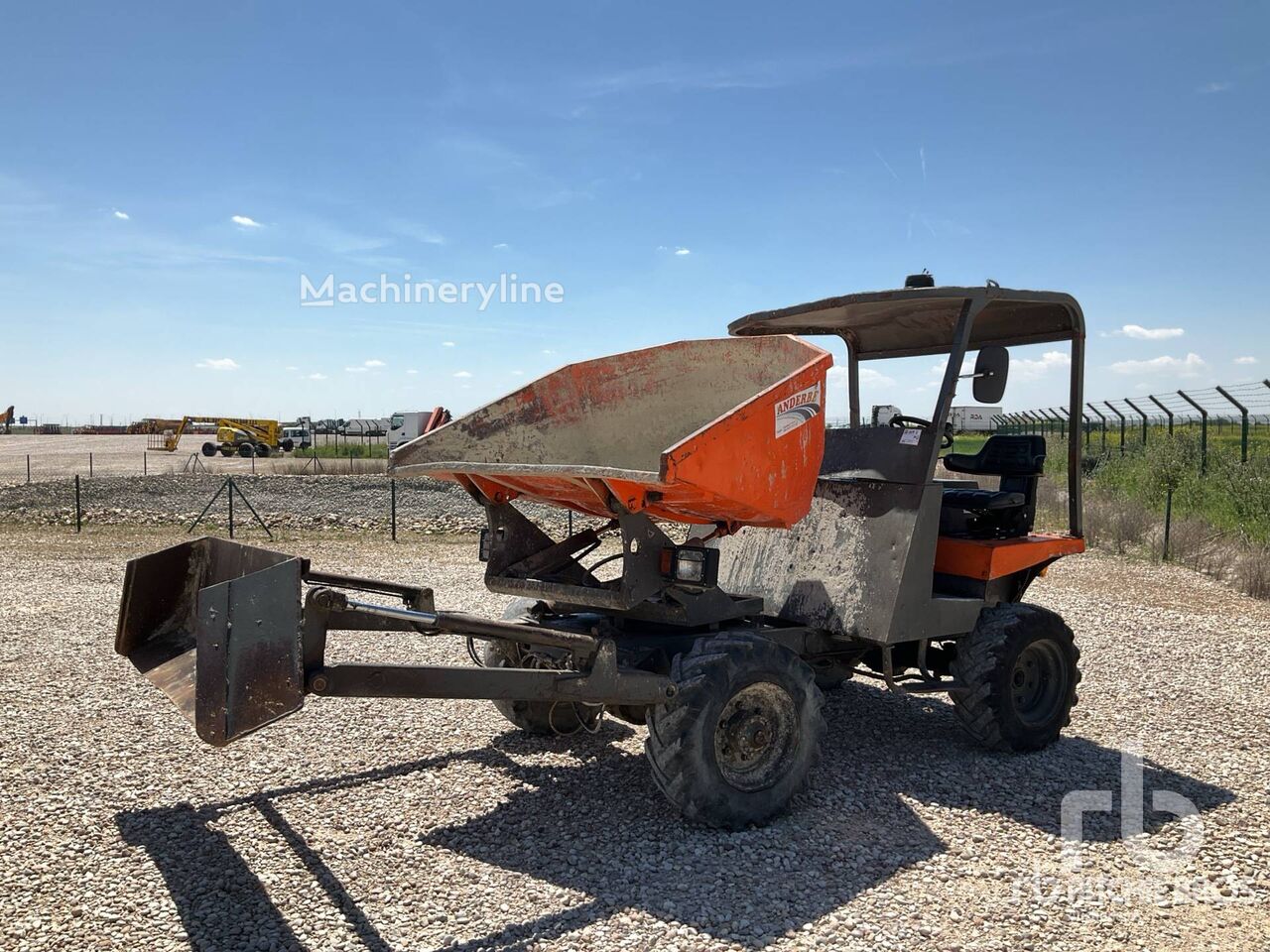 Minidumper Ausa 250RHGP 4x4 Self-Loading Swivel na prodej | Machineryline CZ Minidumper Ausa 250RHGP 4x4 Self-Loading Swivel - Machineryline