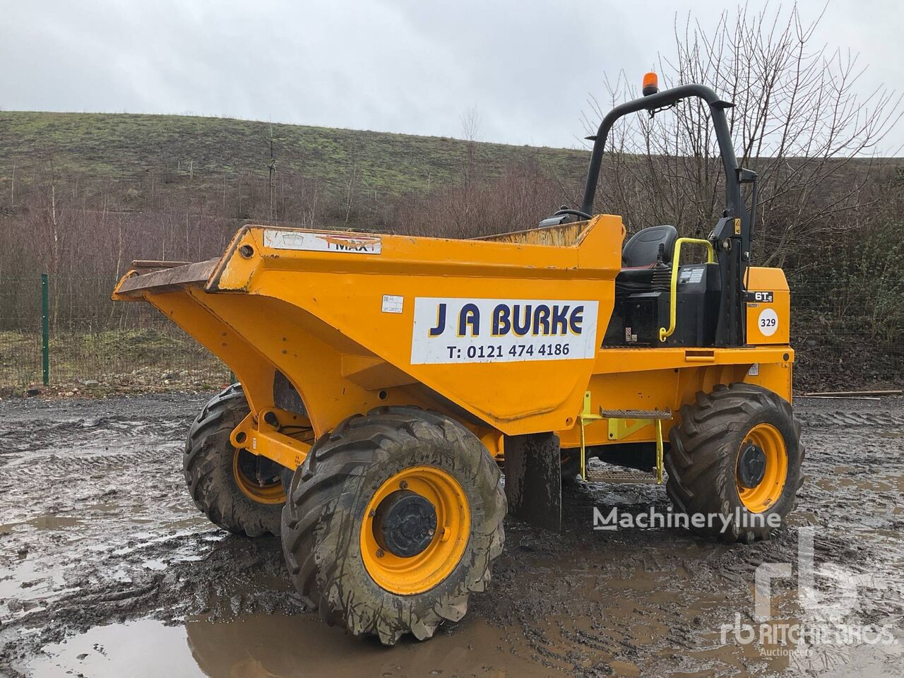 JCB 6TFT-2 6 ton 4x4 Minidumper