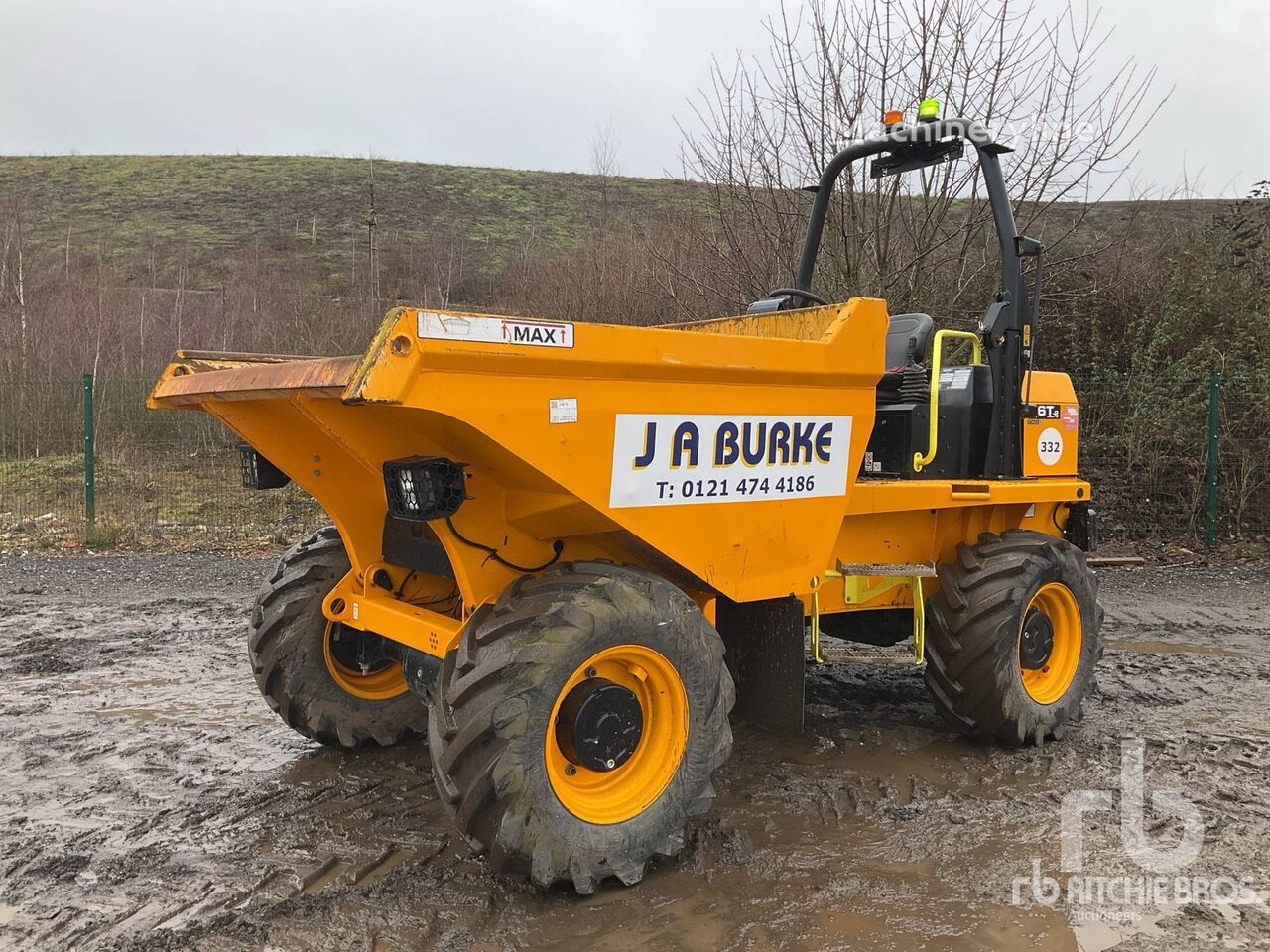 JCB 6TFT-2S5 6 ton 4x4 minidumper