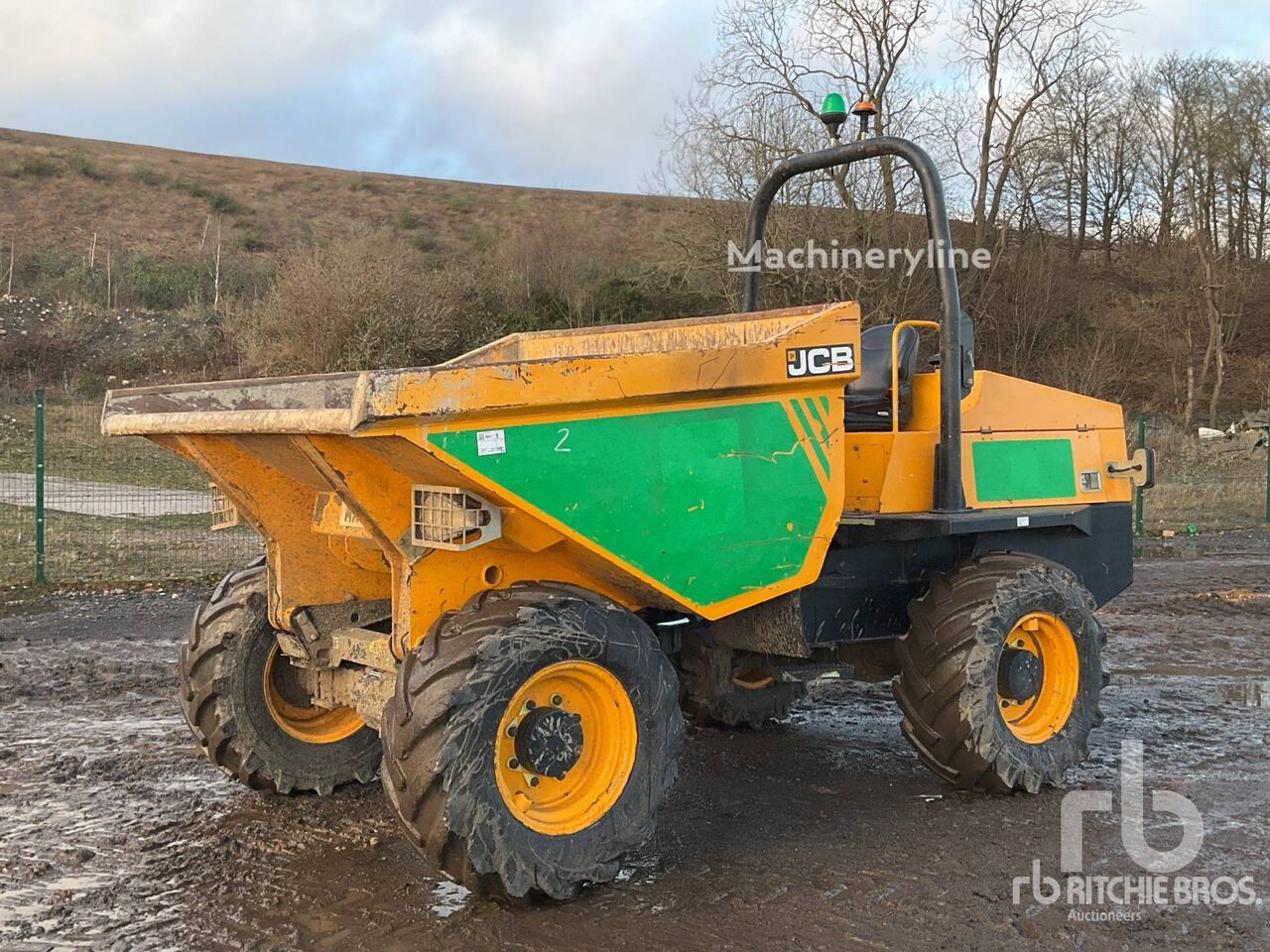 JCB 6TFT 6 ton 4x4 mini dumper