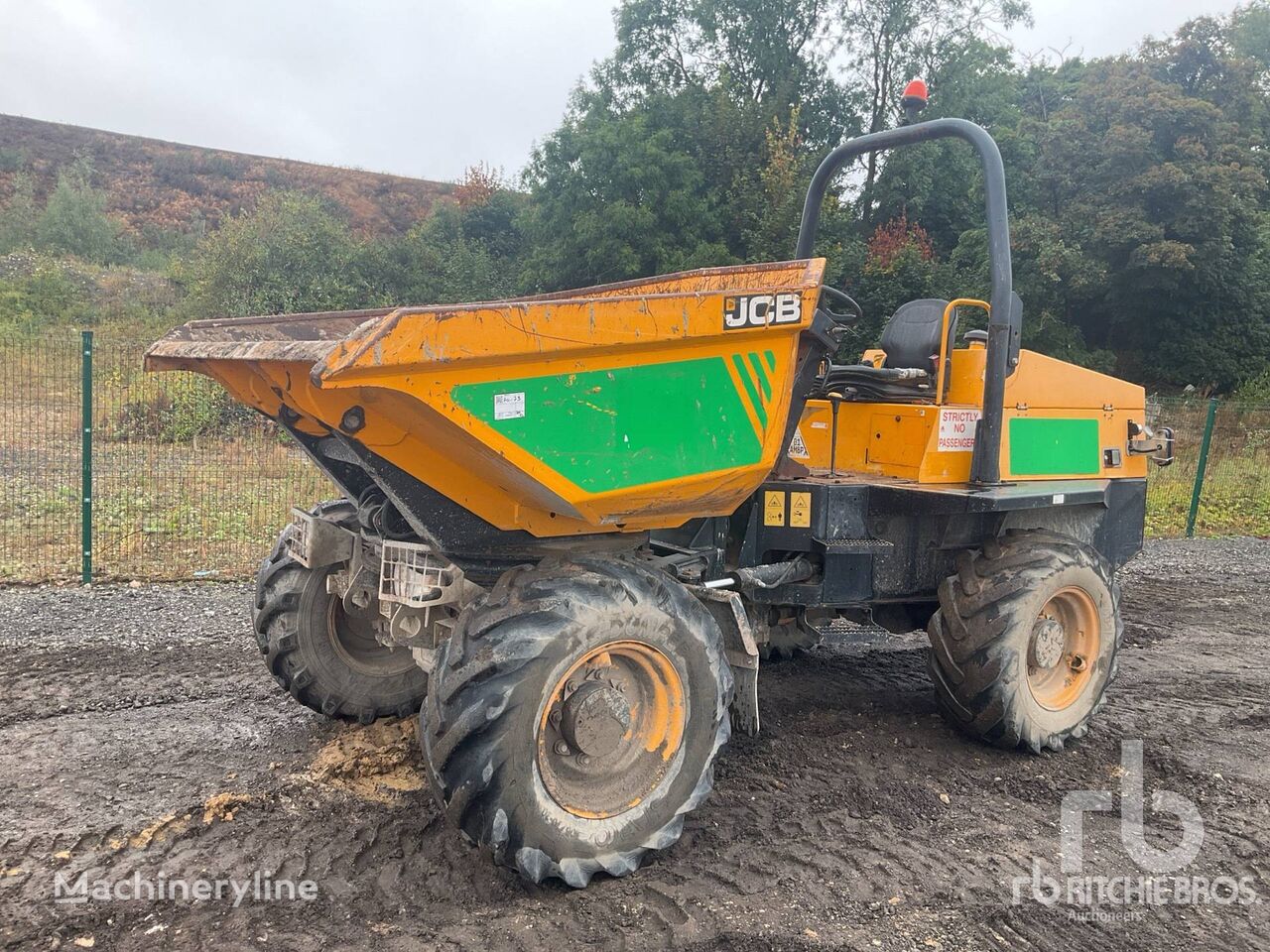 miniwywrotka JCB 6TST 4x4 Swivel