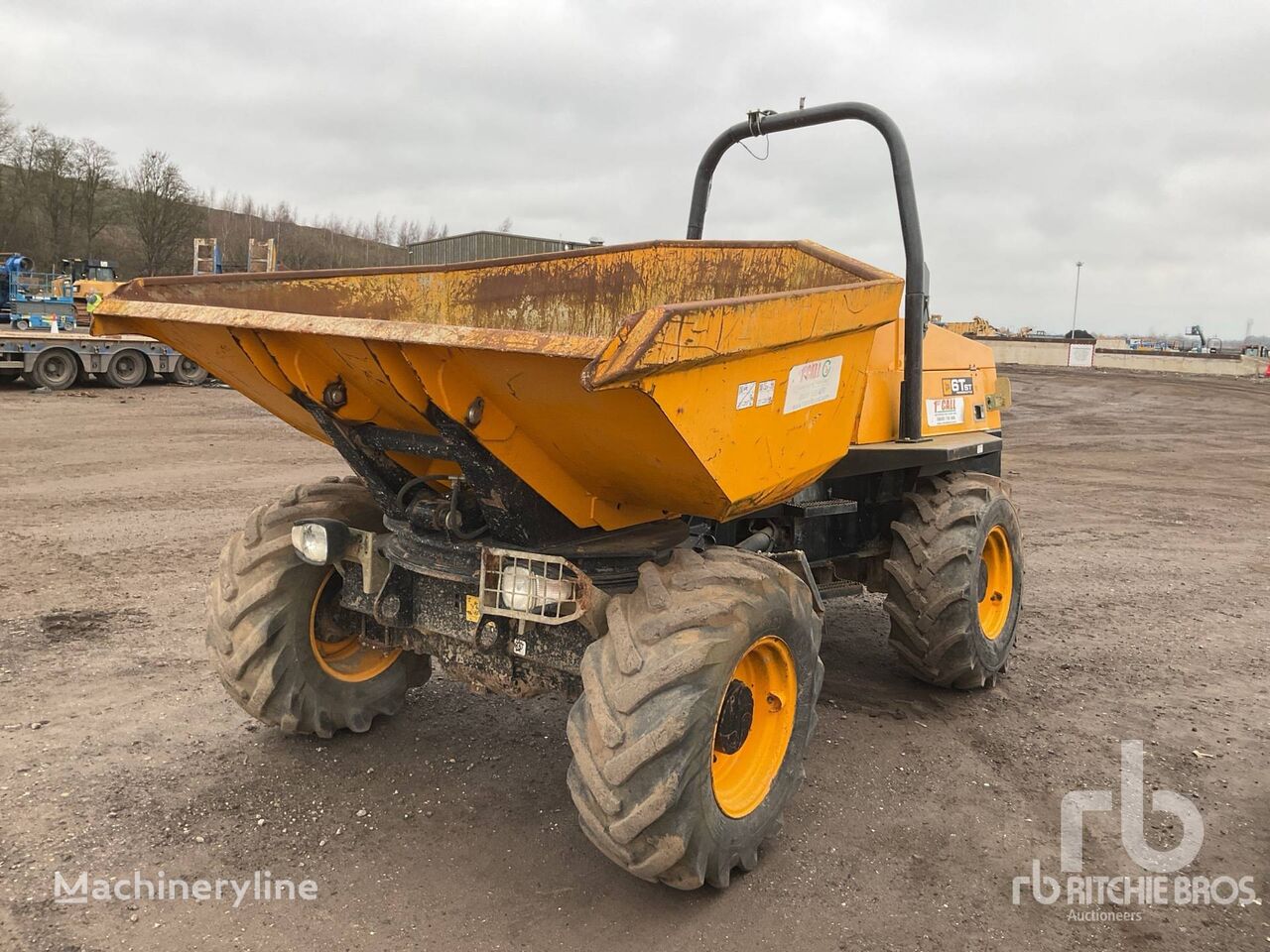 мини-самосвал JCB 6TST 6 ton 4x4 Swivel (Inoperable)