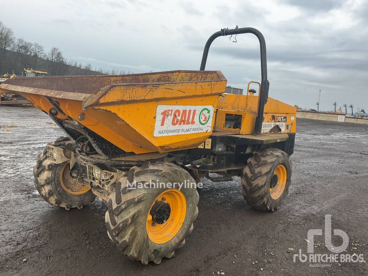 JCB 6TST 6 ton 4x4 Swivel (Inoperable) Minidumper