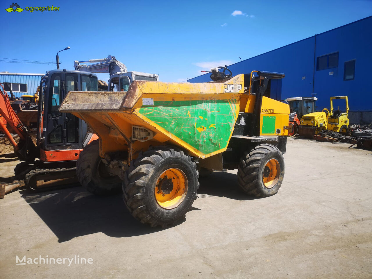 JCB 9T mini dumper