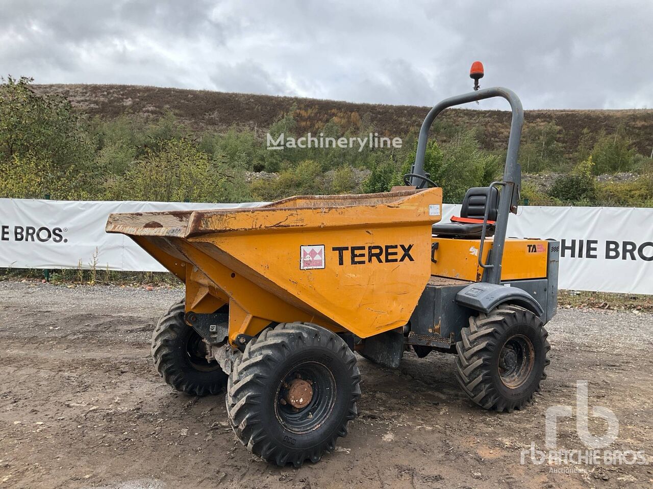Terex TA3H 3 ton 4x4 minidumper - Machineryline
