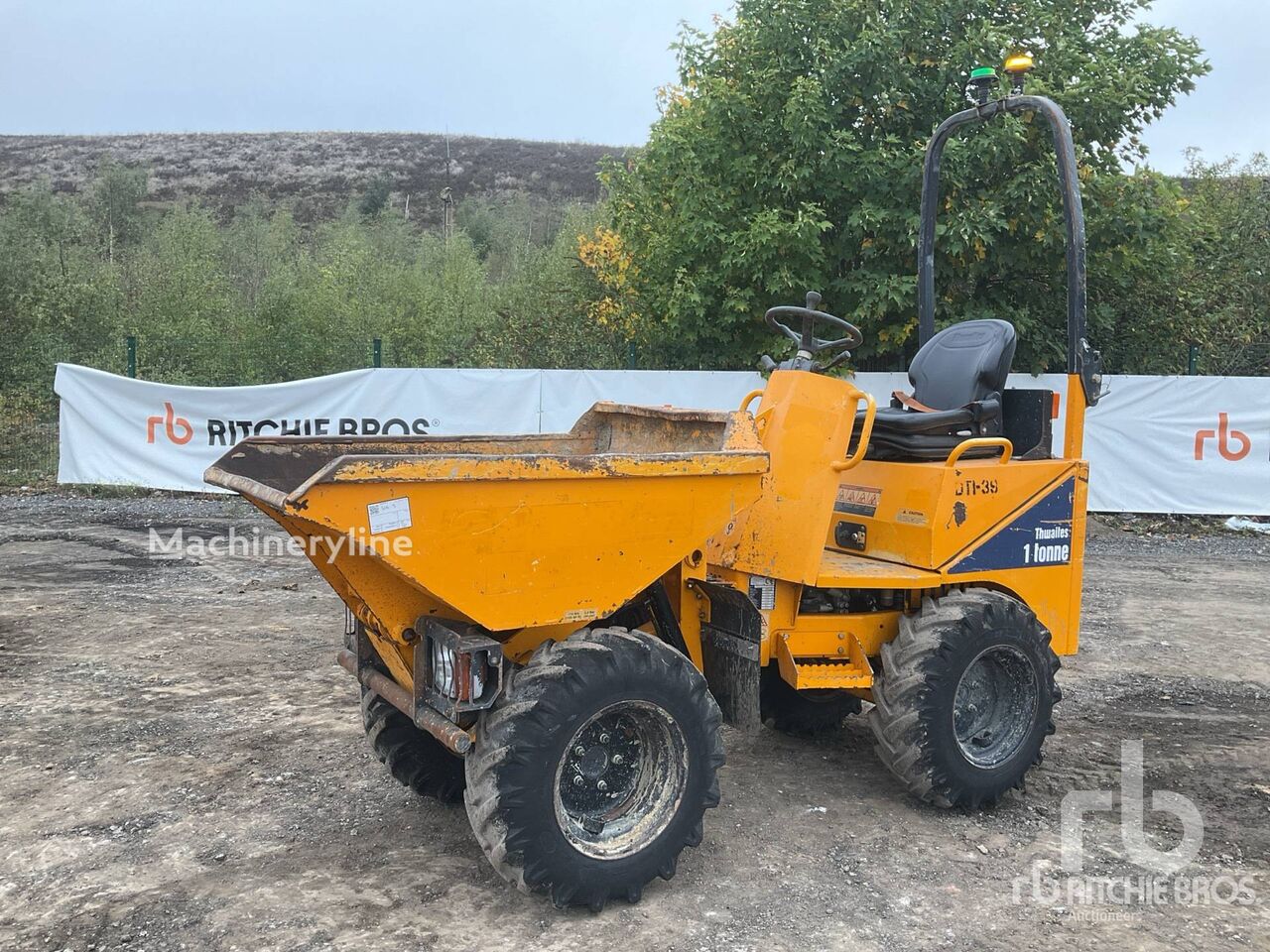 Thwaites MACH201 1 ton 4x4 Hi-Tip mini dumper - Machineryline
