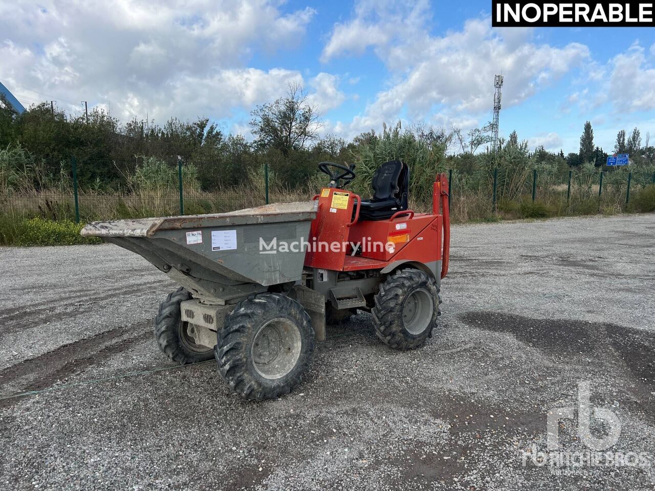 mini dumper Thwaites MACH203 1 ton 4x4 Motobasculeur (Inoper