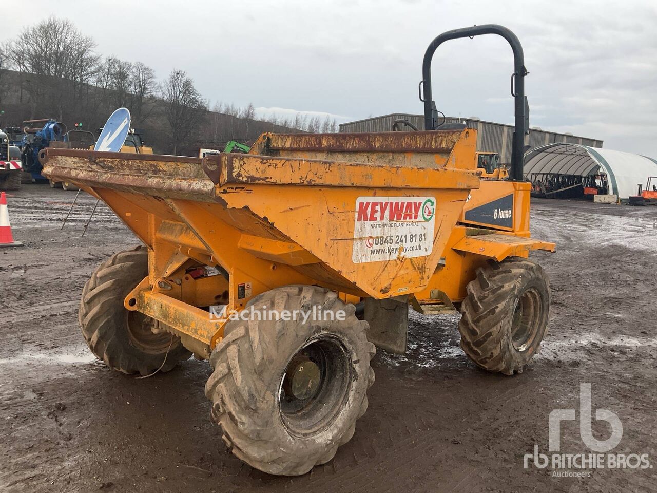 mini-dumper Thwaites MACH2065 6 ton 4x4 (Inoperable)