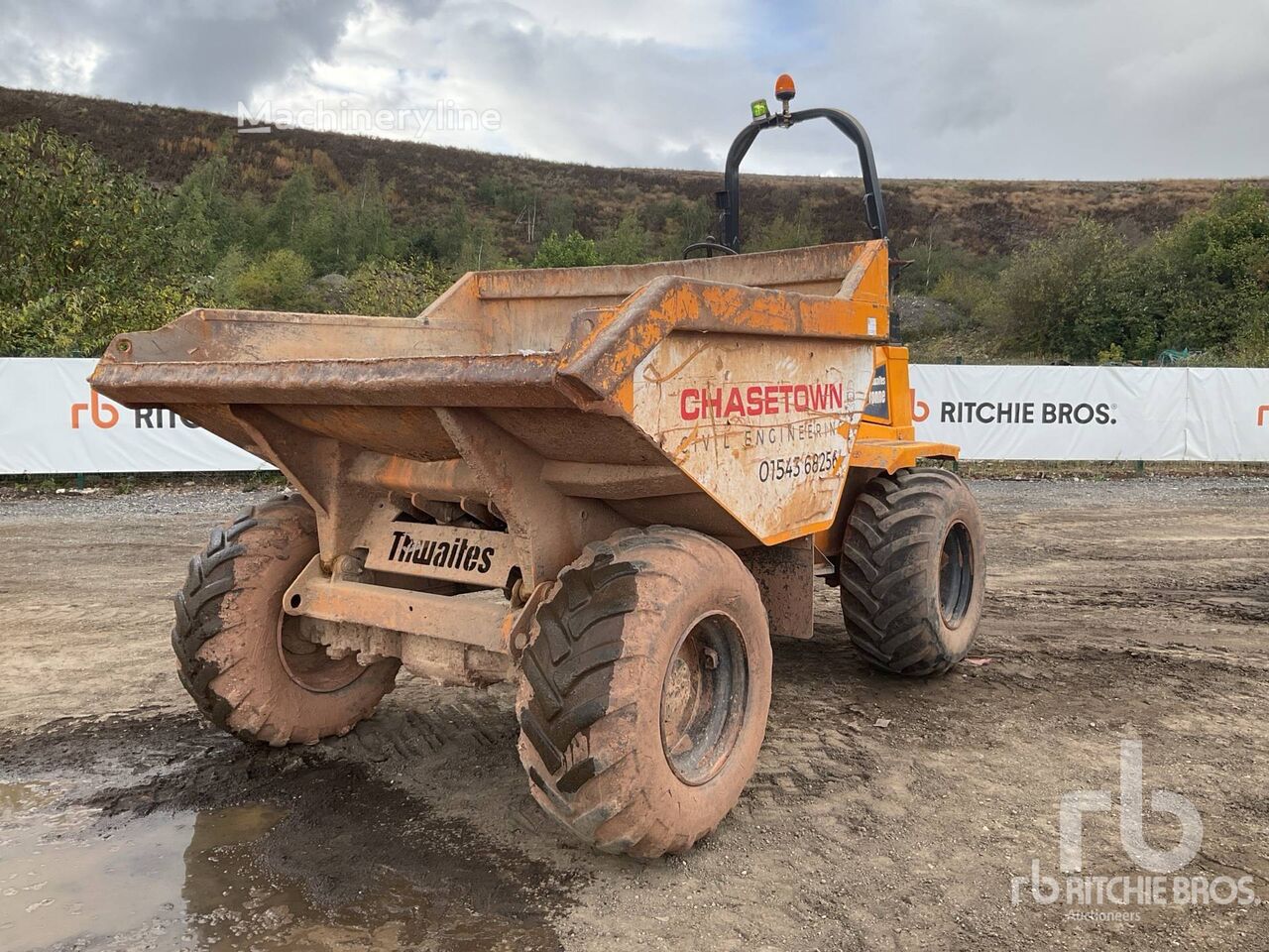 Thwaites MACH2090 9 ton 4x4 minidumper - Machineryline