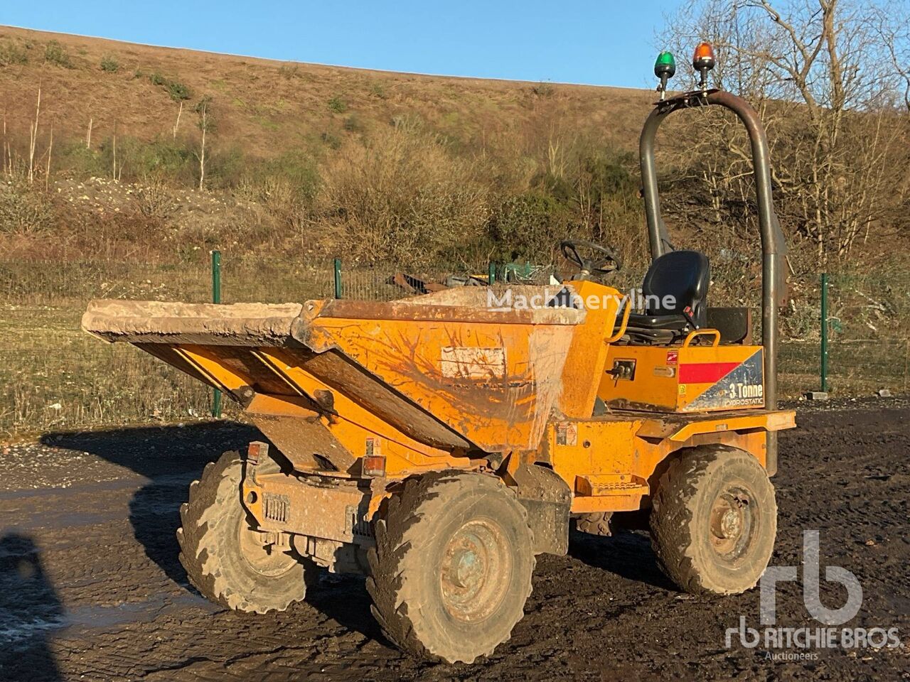 Thwaites MACH580 3 ton 4x4 Swivel Minidumper