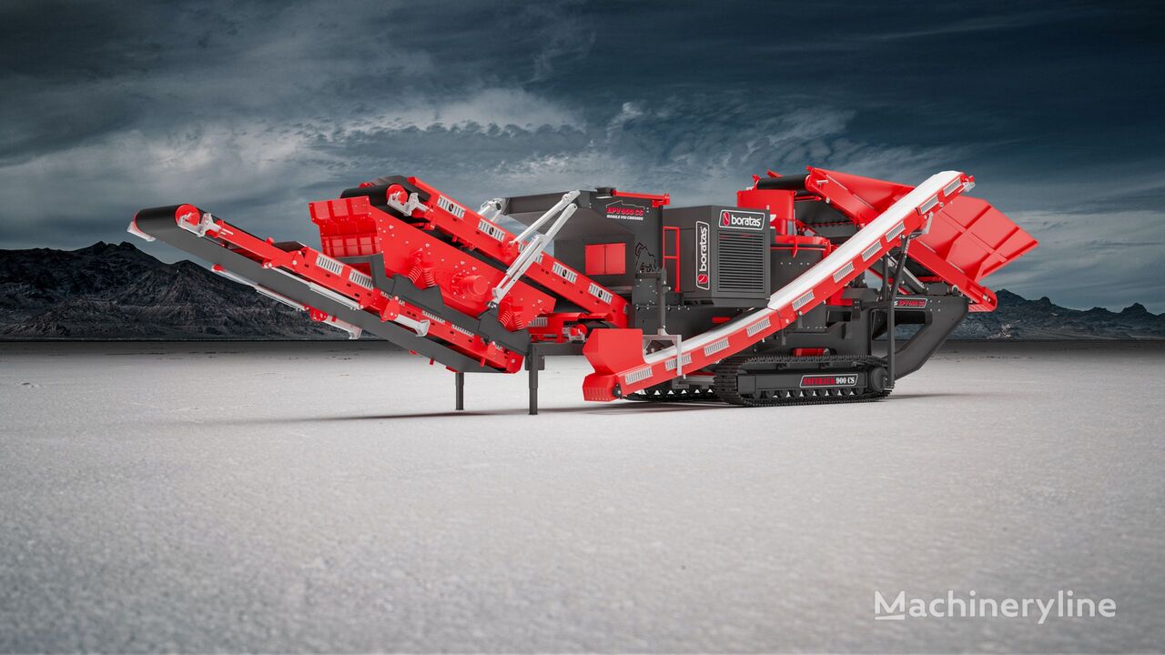 nauja mobili trupinimo įrenginys Boratas Mobile Vertical Impact Crushers MPV950 Series & Single Deck Scre