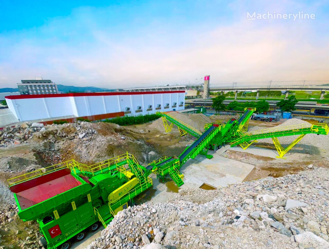 new FABO MIC SERIES 200-450 TPH MOBILE CRUSHING & SCREENING PLANT mobile crushing plant