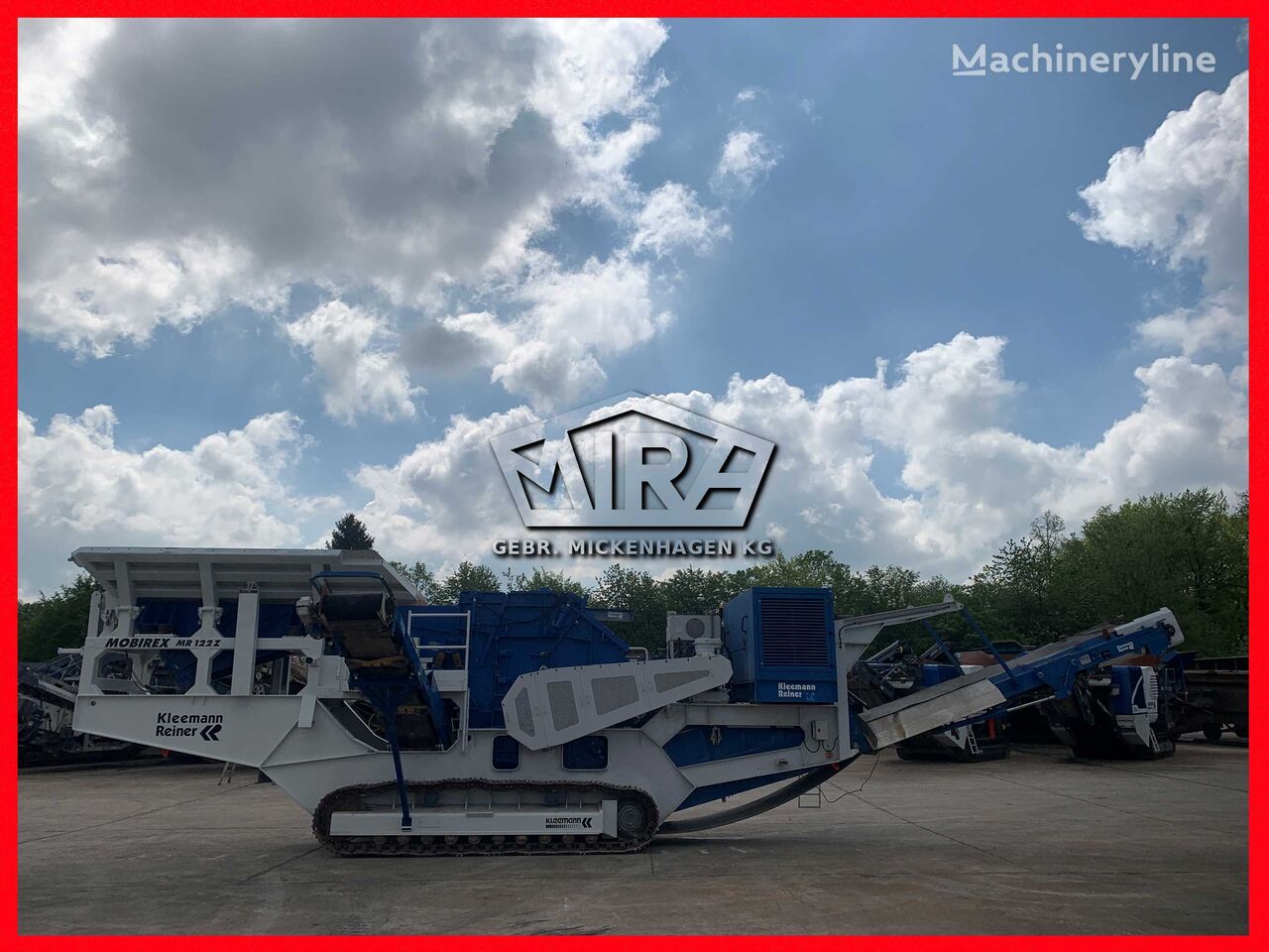 Kleemann MR 122 Z  mobile crushing plant