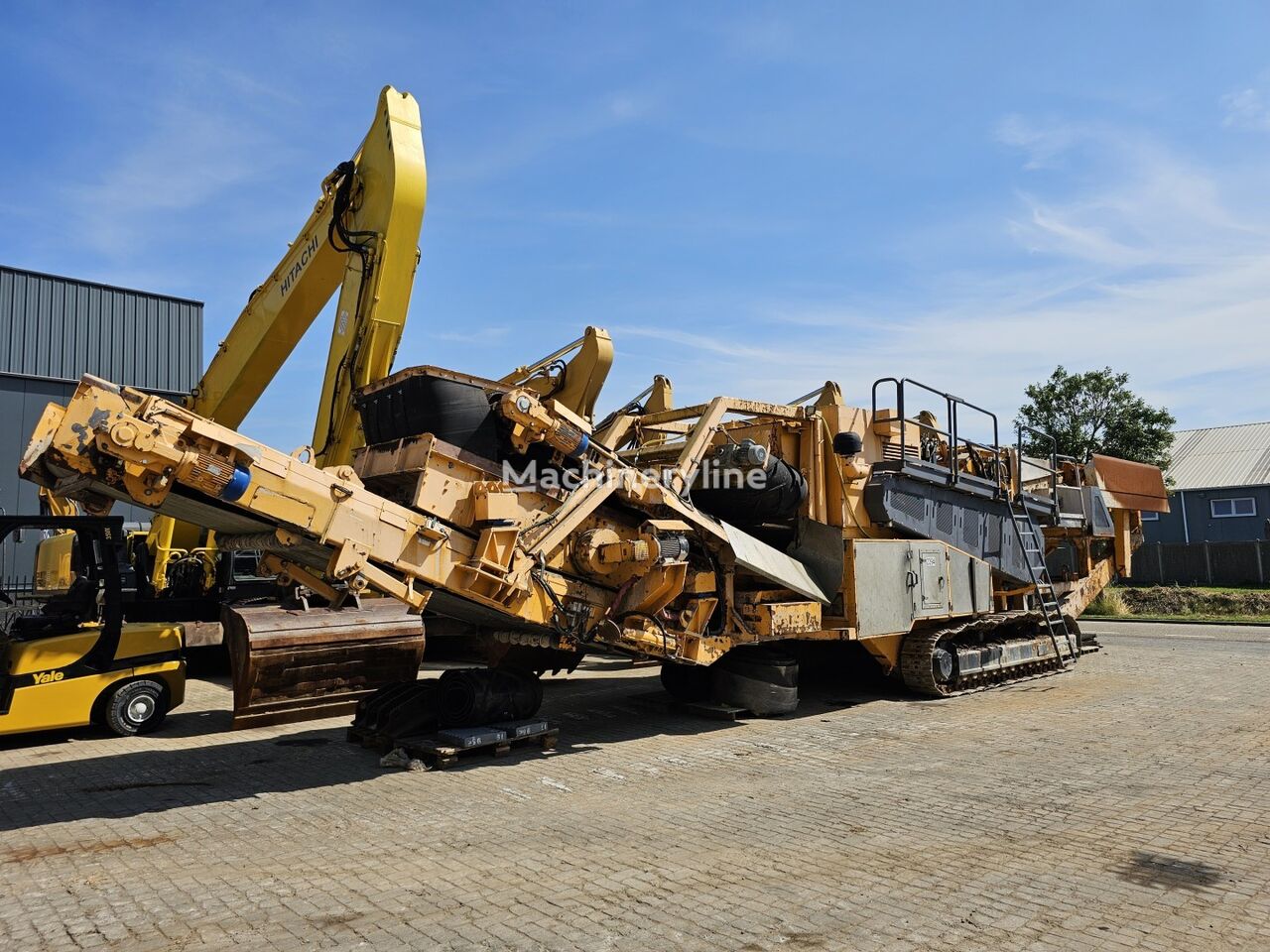 Kleemann MR100Z mobile crushing plant