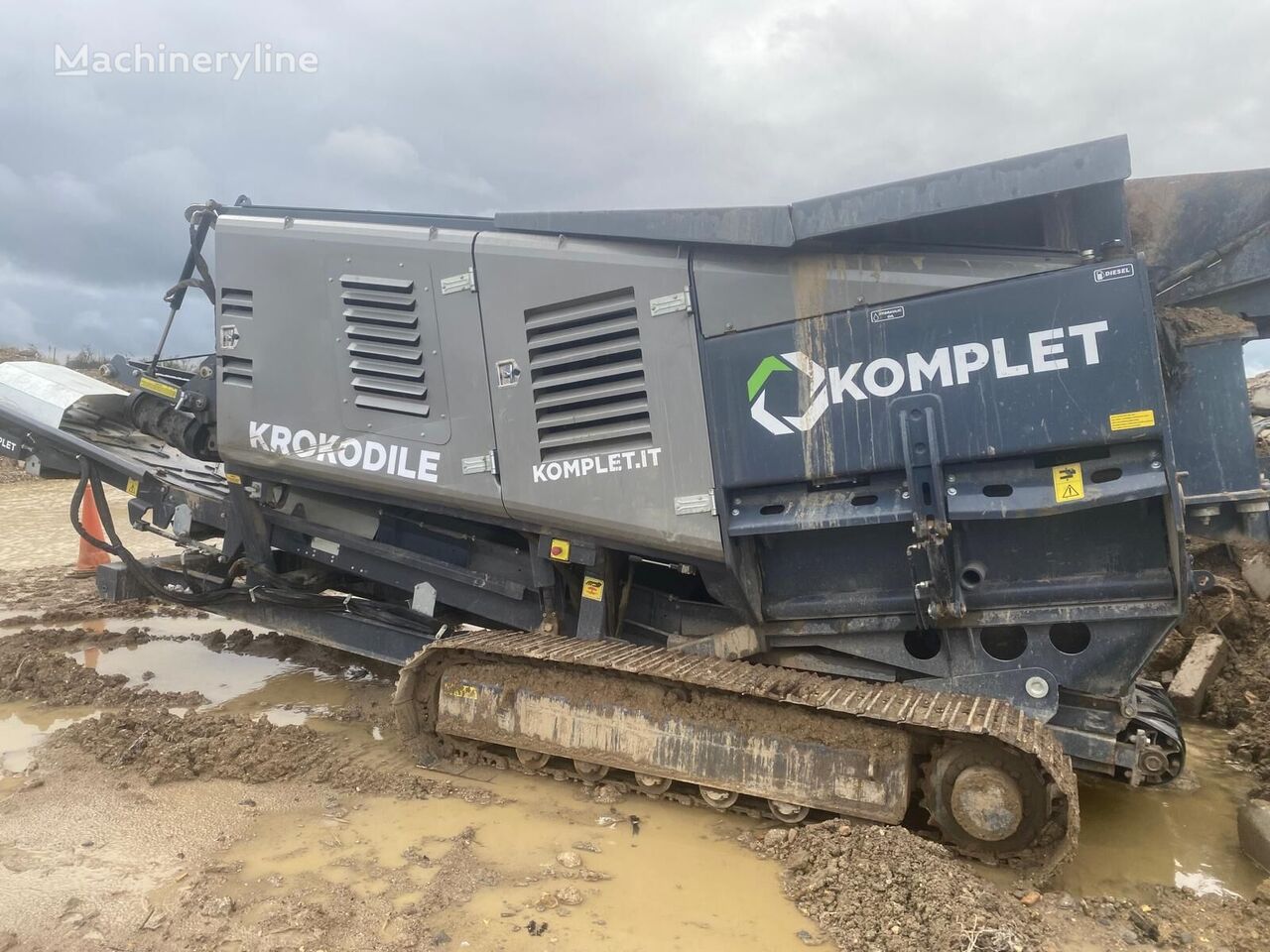 Komplet Krokodile mobile crushing plant