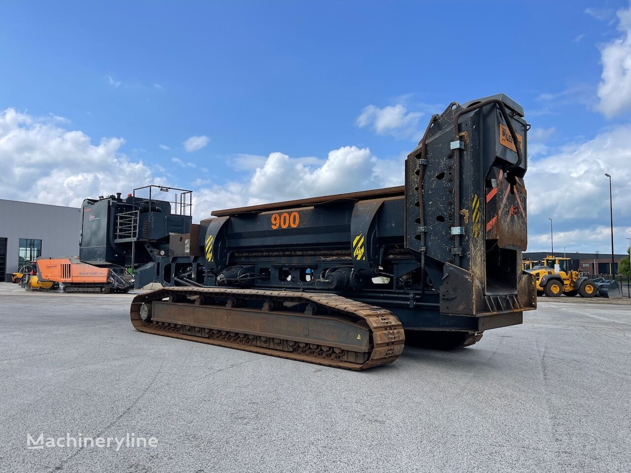 Lefort Trax 900 Shear Baler mobilā drupināšanas iekārta