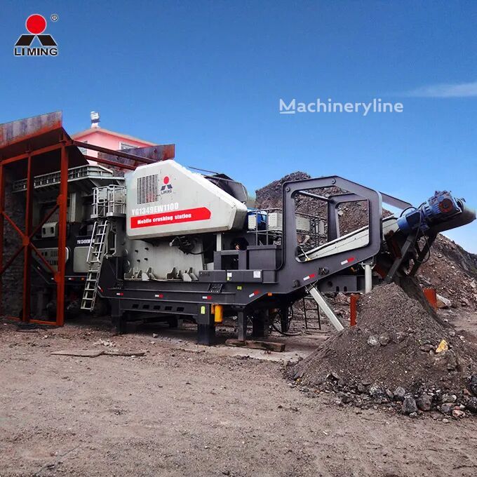 移动式破碎装置 Liming Jaw crusher, Cone crusher, Impact crusher