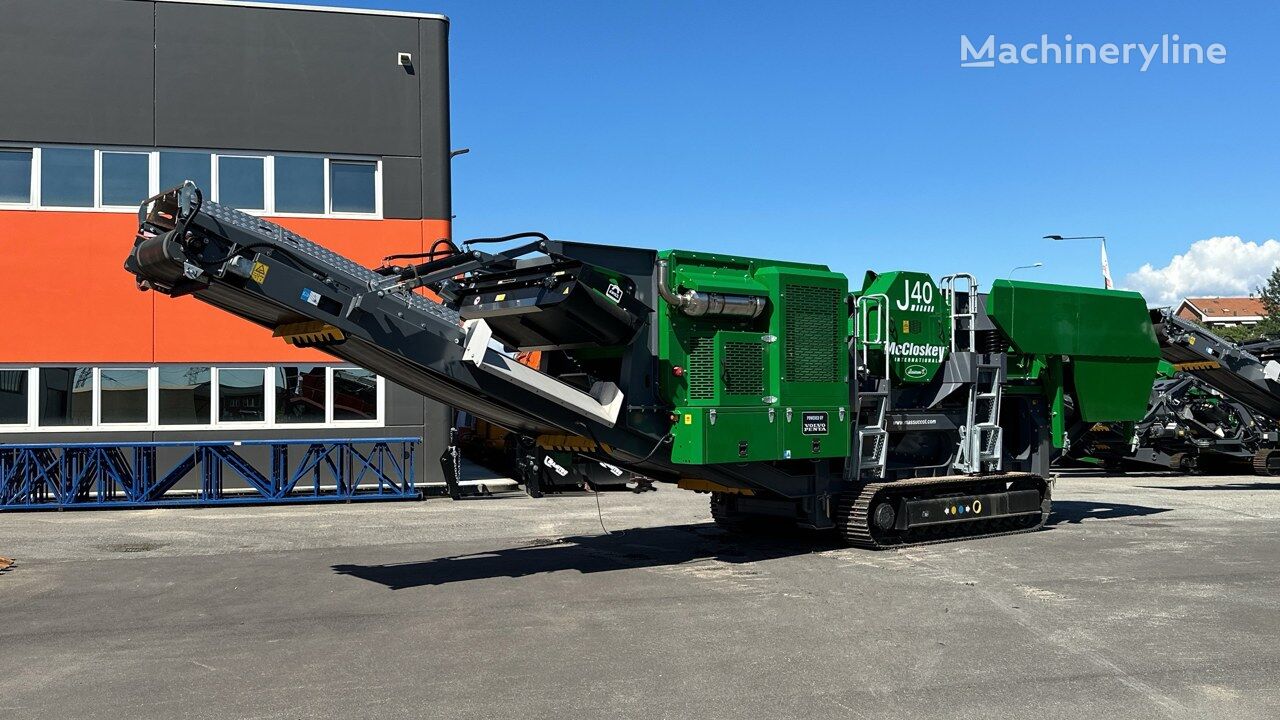 McCloskey J40 planta trituradora móvil