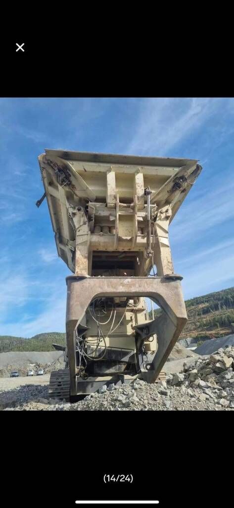 Metso LT 116 mobile crushing plant