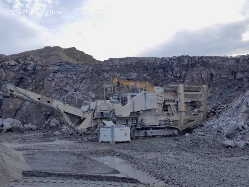 Metso LT 125 mobile crushing plant