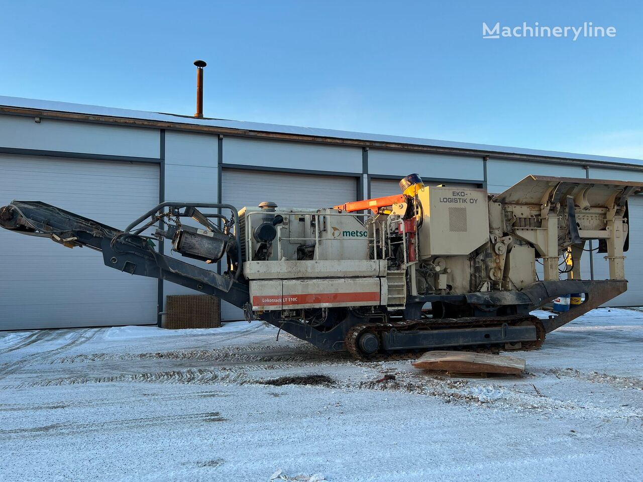 мобильная дробильная установка Metso Lt110