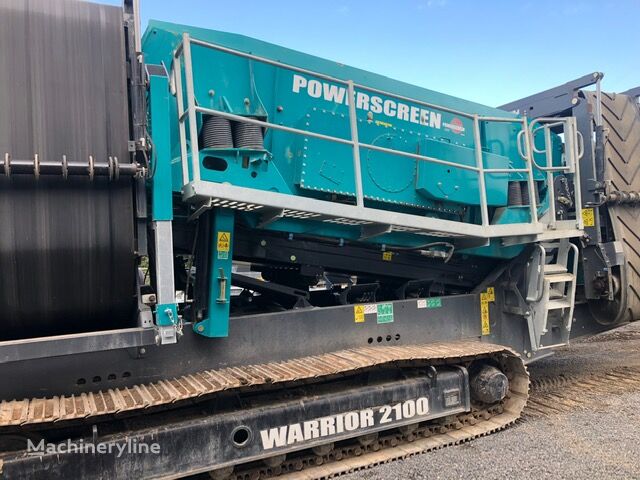 Powerscreen Warrior 2100 Triple Shaft mobile crushing plant