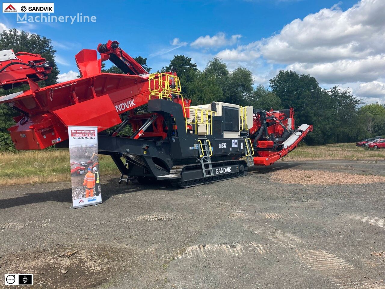 جديدة الكسّارة المتنقلة Sandvik  QH332 Kegelbrecher