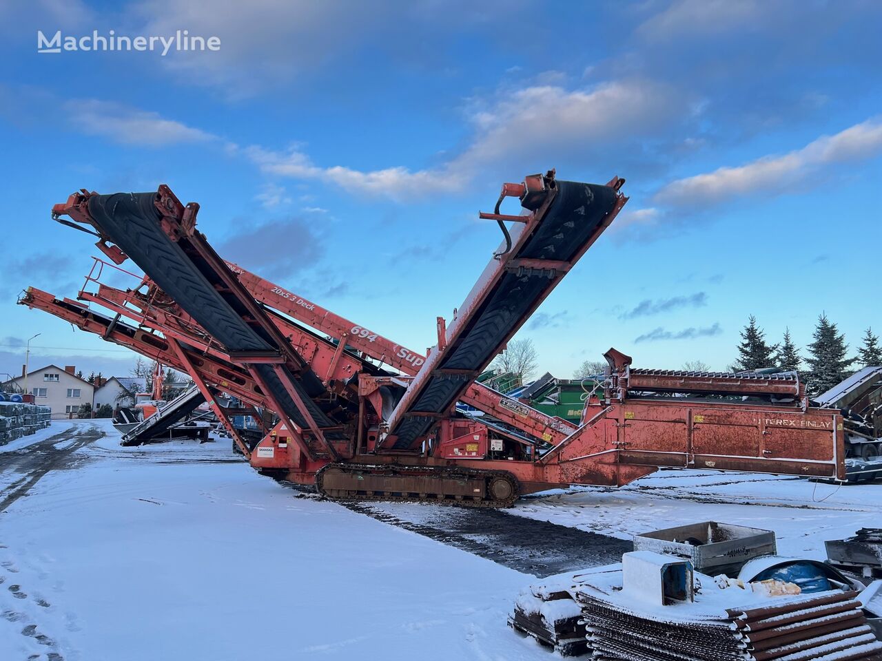 Terex-Finlay 694T mobile crushing plant