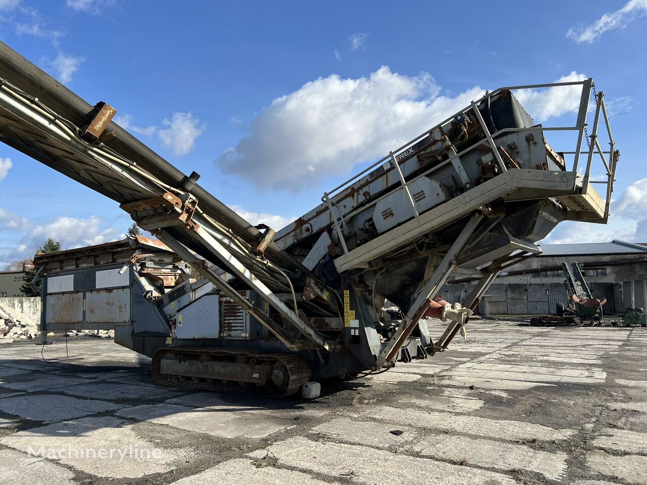 mobilna kruszarka szczękowa Terex M1400