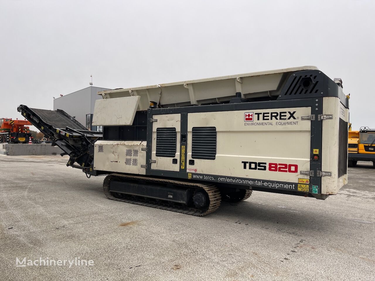 Terex TDS 820 mobile crushing plant