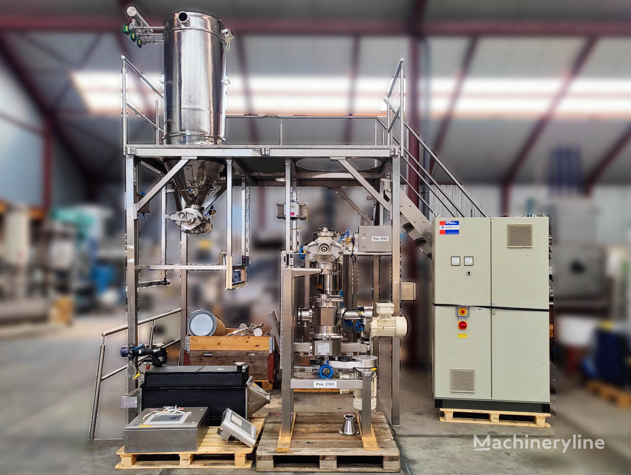 Hosokawa Alpine Zirkoplex 100 ZPS - Classifier mill otro máquina para moler