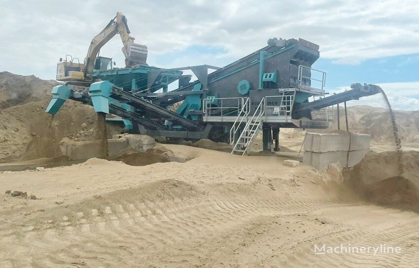 neuer Constmach 60-200 TPH Capacity Mobile Sand Screening and Washing Plant Sandwäscher