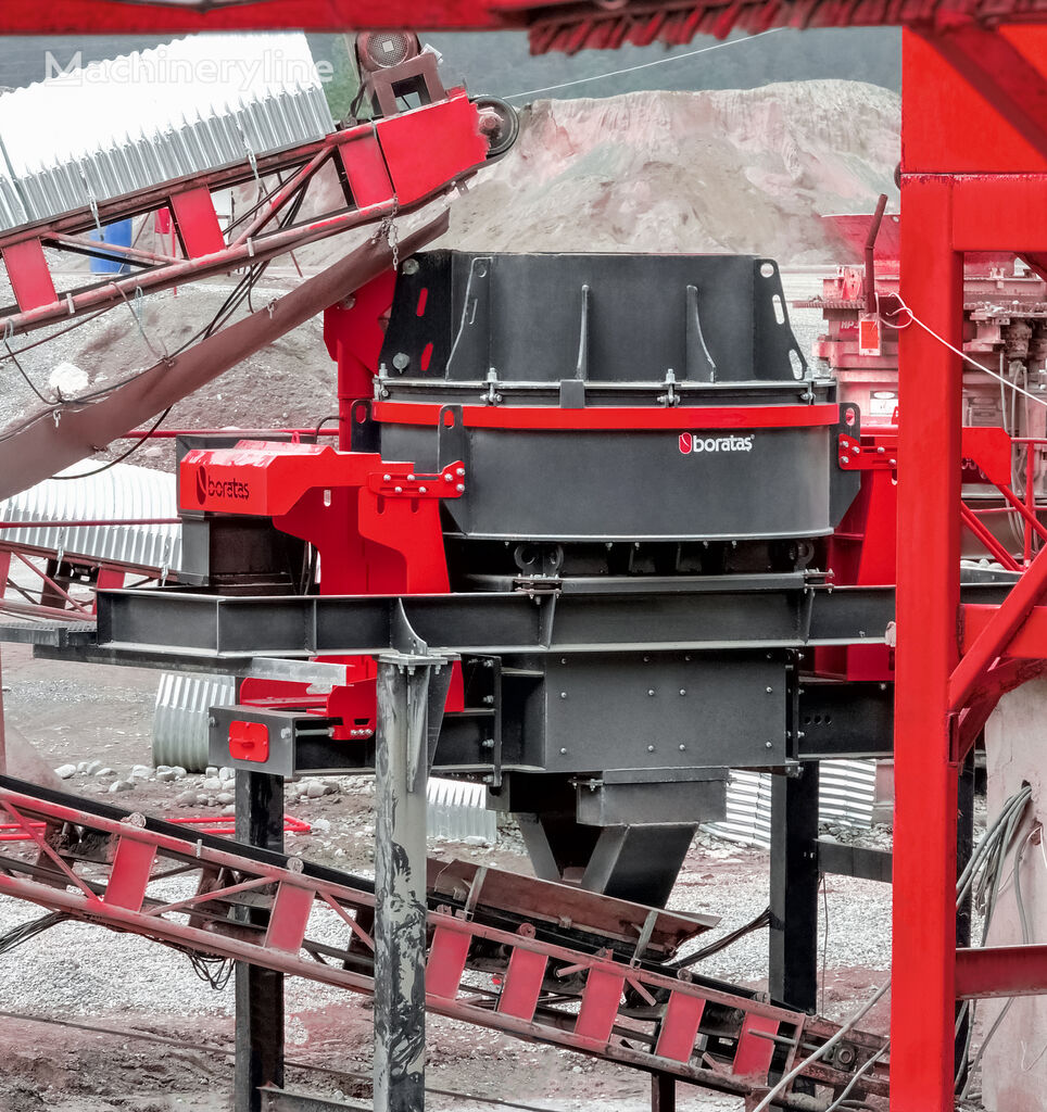 new Boratas Stationary Impact Crusher VSI Series - Closed Rotor stone crusher