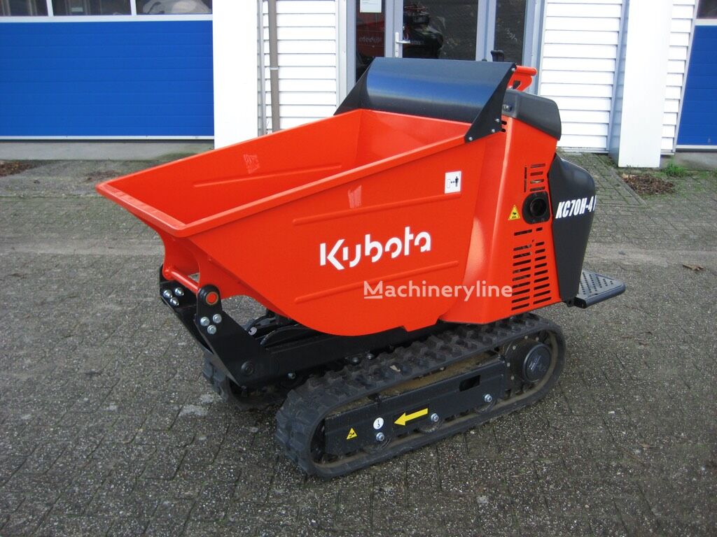 new Kubota KC70-4 tracked dumper