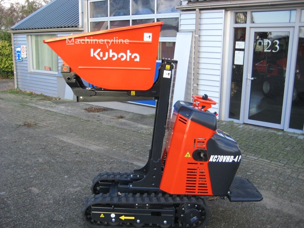 new Kubota KC70VHD-4 tracked dumper