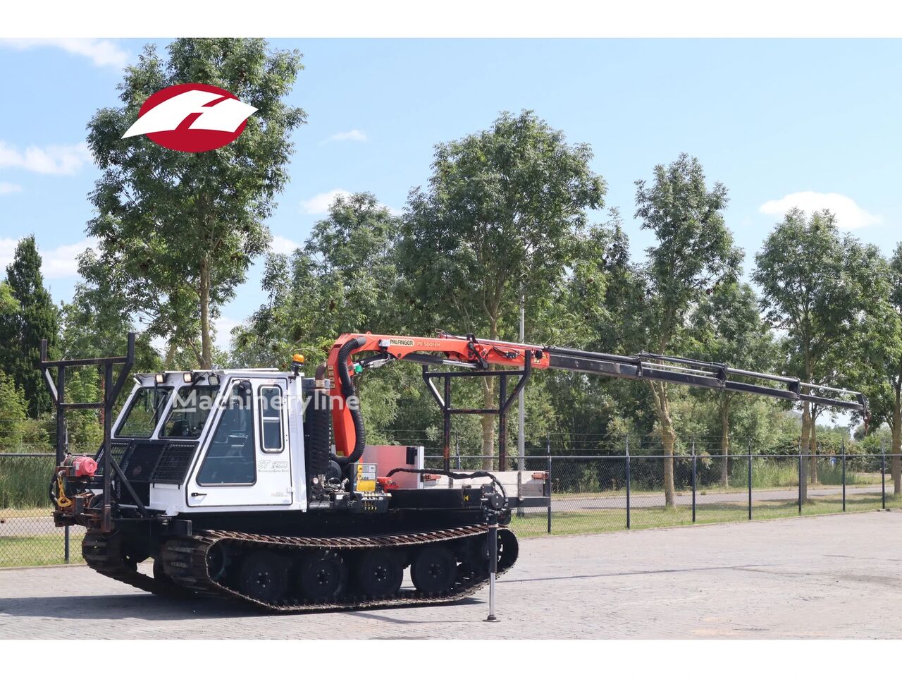 Prinoth GT1200 | PALFINGER PK5001-EH | LOW HOURS | CRANE KRAN tracked dumper - Machineryline