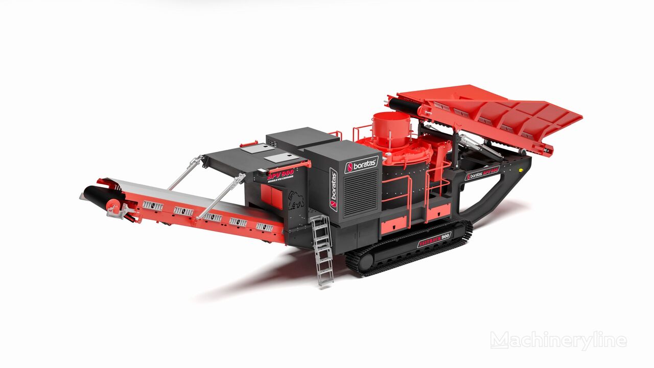 new Boratas MPV950 vertical shaft impact crusher