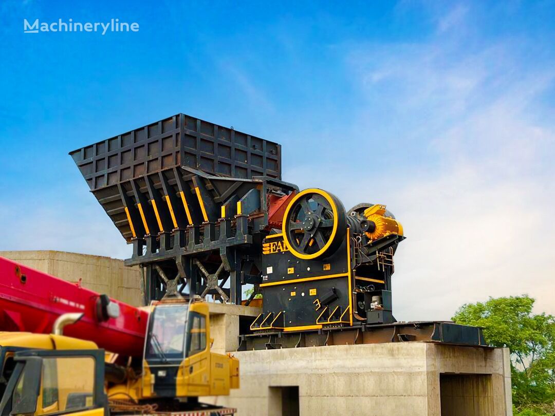 new FABO STATIONARY TYPE 500 T/H CRUSHING & SCREENING PLANT AVAILABLE IN vertical shaft impact crusher