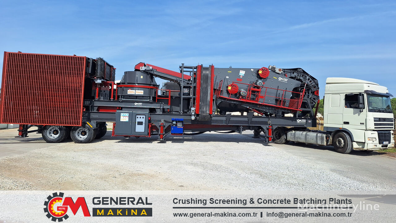 concasseur à percussion à arbre horizontal General Makina MVSI 900 Mobile Vertical Impact Crusher neuf