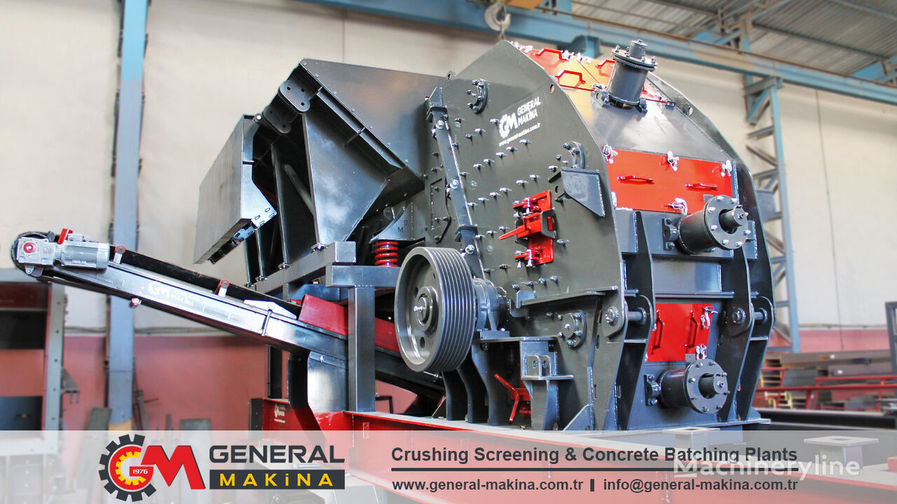 General Makina PDK01 Impact Stone Crusher trituradora de impacto de eje vertical nueva