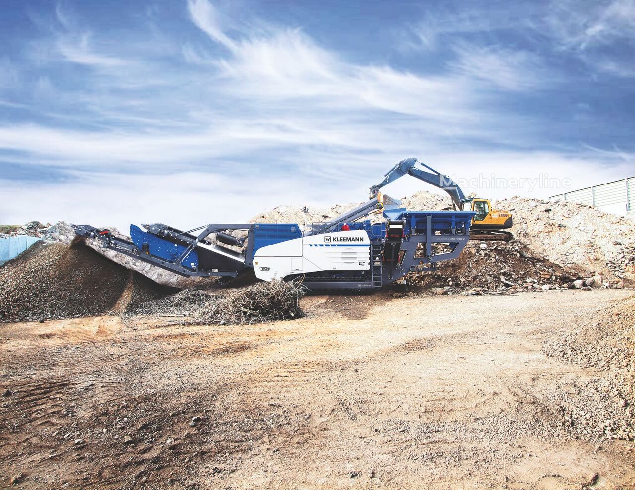 Concasseur à percussion à arbre vertical Kleemann MR130 Z EVO2 à vendre | Machineryline BF Concasseur à percussion à arbre vertical Kleemann MR130 Z EVO2 - Machineryline