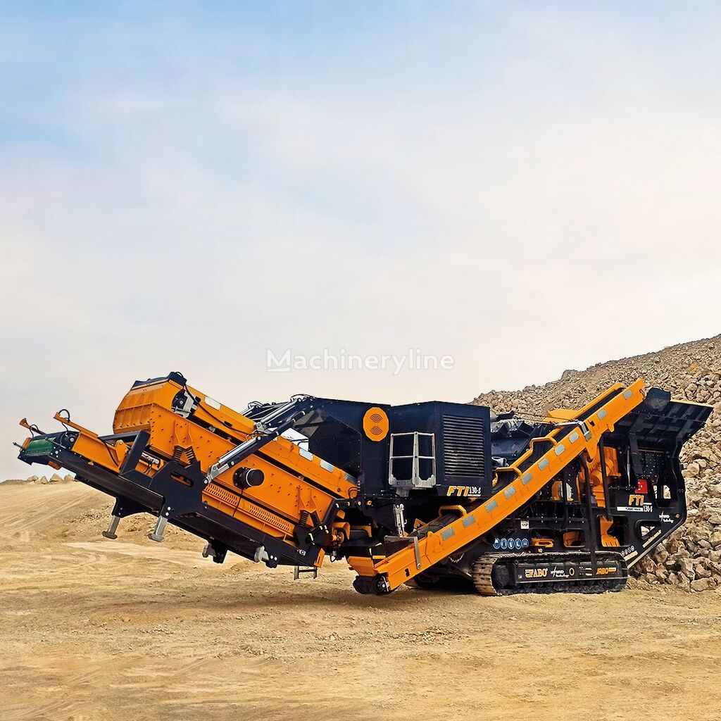 crible vibrant FABO FTI-130S TRACKED IMPACT CRUSHER WITH POST SCREEN  450-500 TPH neuf