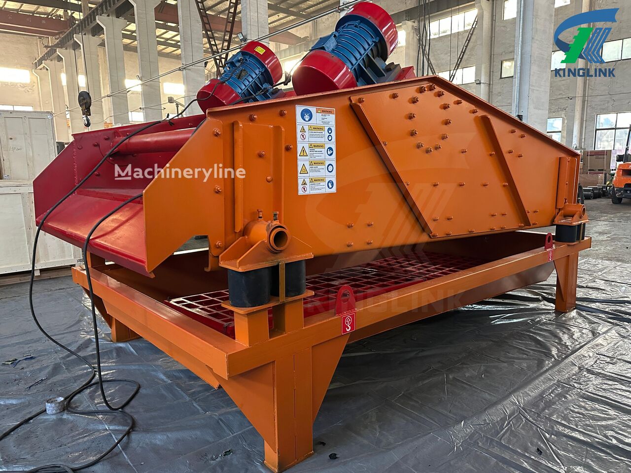 crible vibrant Kinglink TS1836 Dewatering Screen with Polyurethane Mesh neuf